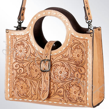 American Darling Tote Hand Tooled Genuine Leather Western Women Bag Handbag Purse | Travel Bags College Casual